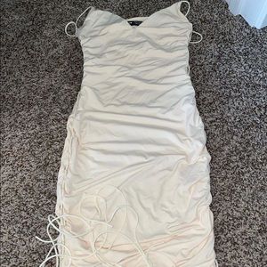 Tan bodycon dress